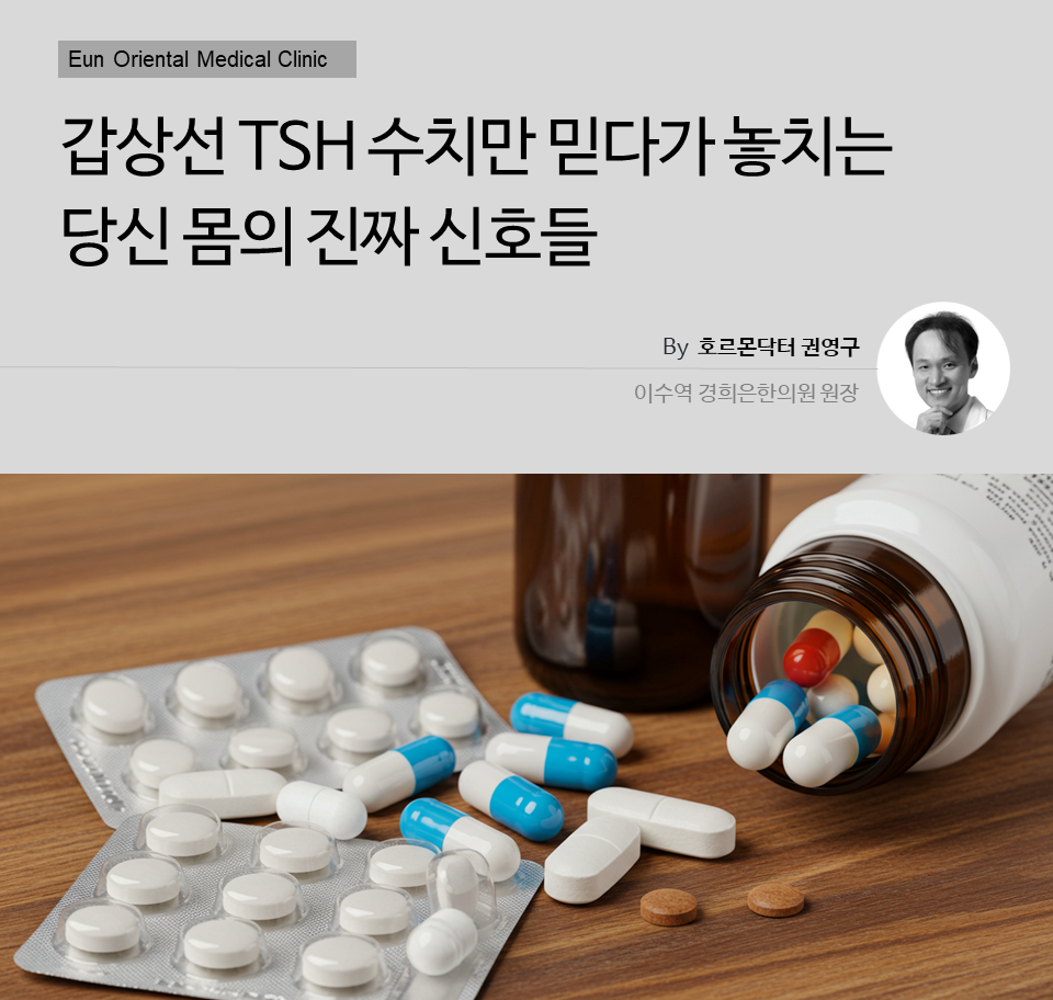갑상선 TSH 수치만 믿다가 놓치는 당신 몸의 진짜 신호들